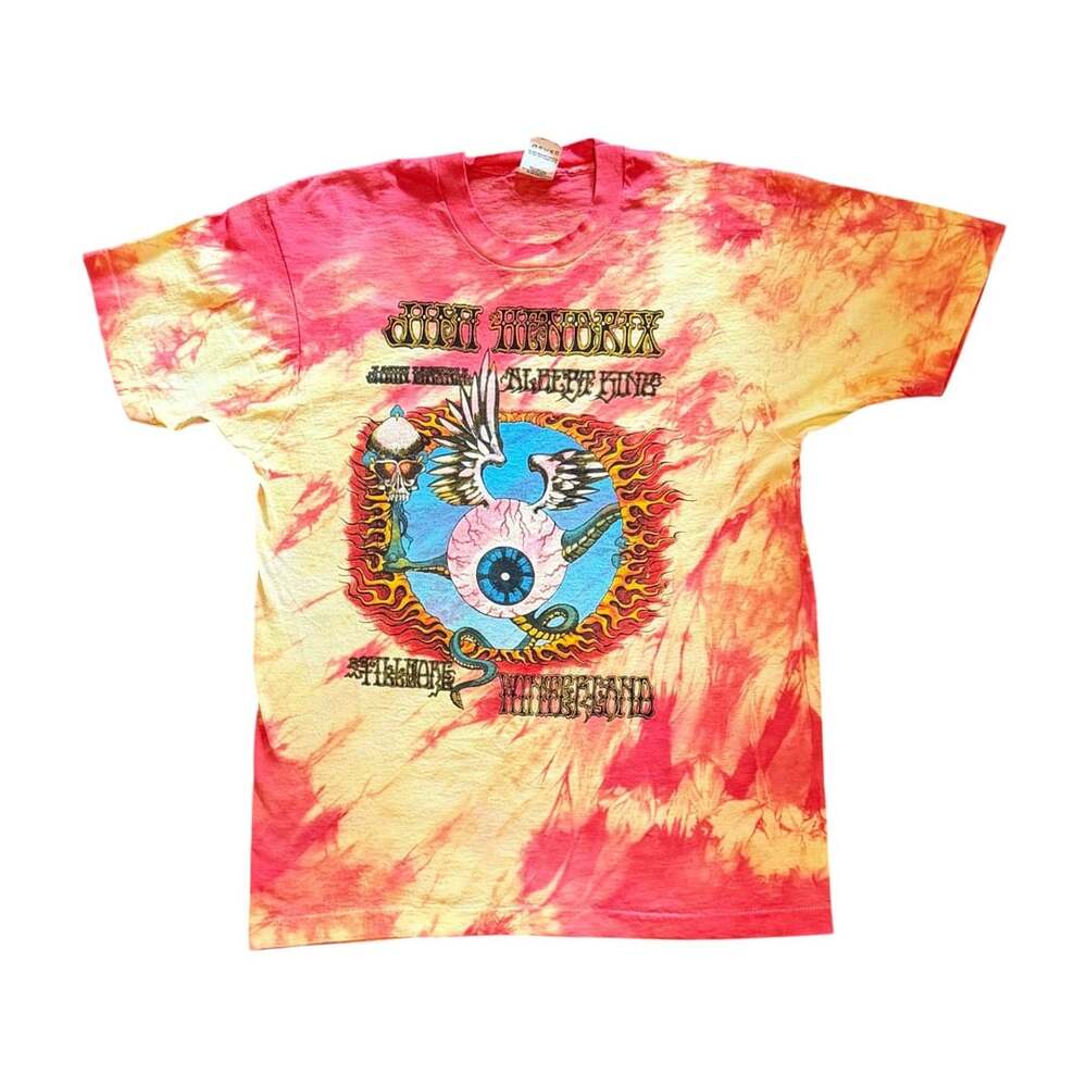 Vintage VINTAGE Wright's Heavy Weight Jimi Hendrix T-Shirt Flying Eyeball Albert